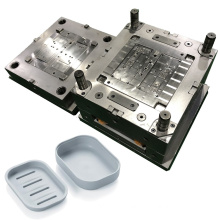 design custom injecting pieces precision molding soap dish tray mold plastic injection mould maker